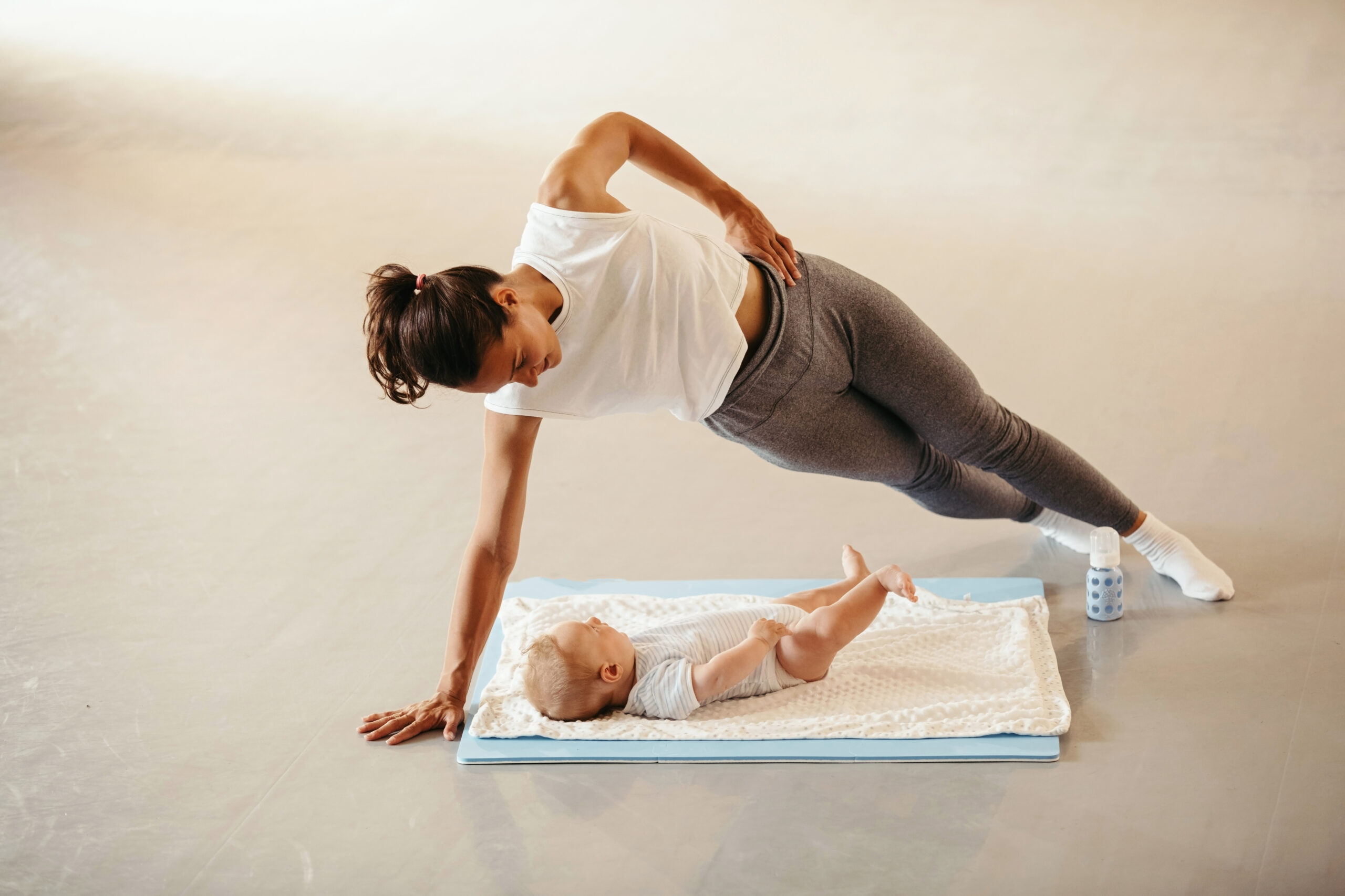 post partum exercise for mums